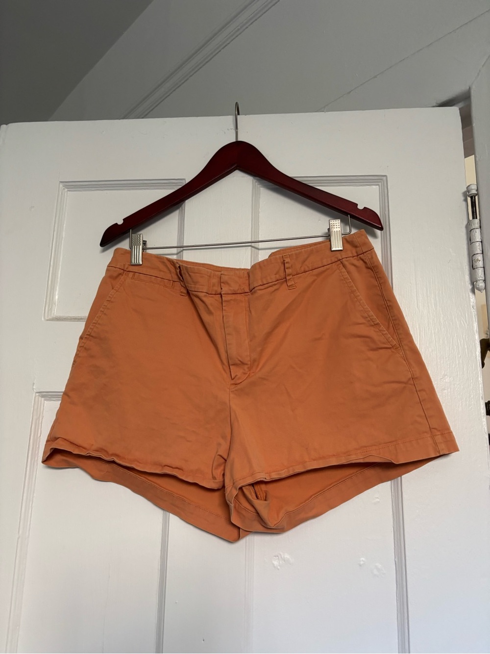 a new day Rusty Orange High-Rise Casual Shorts